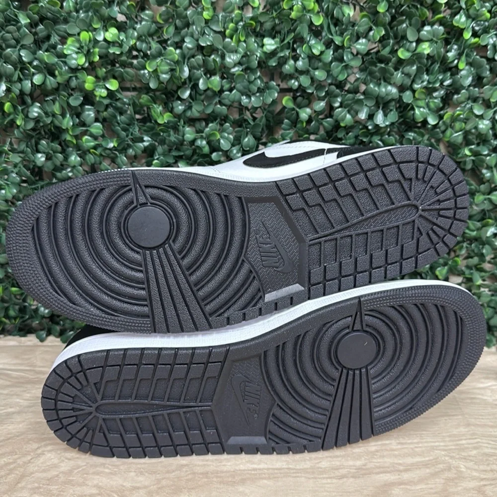 Air Jordan 1 Low Sneakers White/Black - 10.5